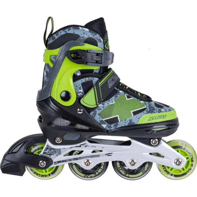 Ролики TECH TEAM AZART р.38-41 (L) зеленый NN007467